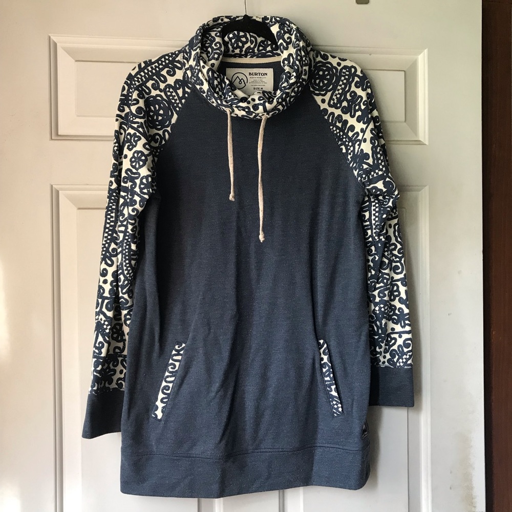 Like New Burton Women’s Cowl Neck Hoodie